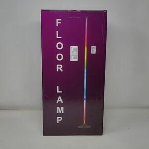 New PMS 63 Inch LED Floor Lamp, Corner Mood Standing Lamp RGB Color Changing Lig